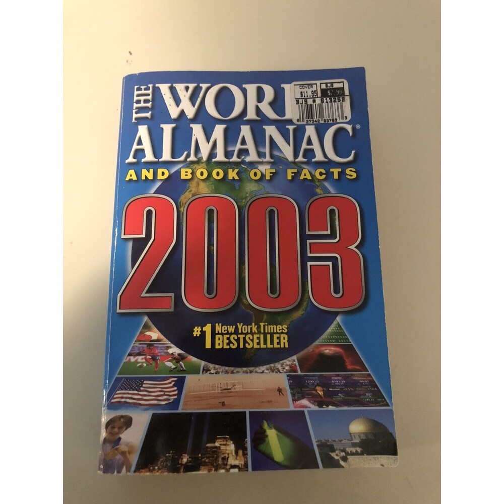 Vintage The World Almanac and Book of Facts 2003 Collectable‎ Paperback
